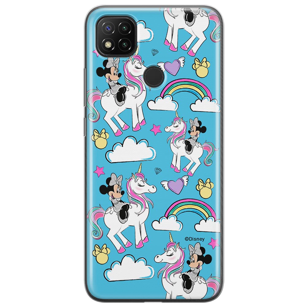 ERT GROUP mobile phone case for Xiaomi REDMI 9C original and officially Licensed Disney pattern Minnie 037 optimally adapted to the shape of the mobile phone, case made of TPU
