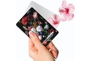 SILSTAR PROFESSIONAL Compact Card Mirror, Unbreakable Acrylic Makeup Mirror, Vanity Mirror Small for Wallet Case, Travel Purs