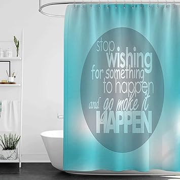 Amazon Com Shower Curtains With Trees On Them Motivational Blue