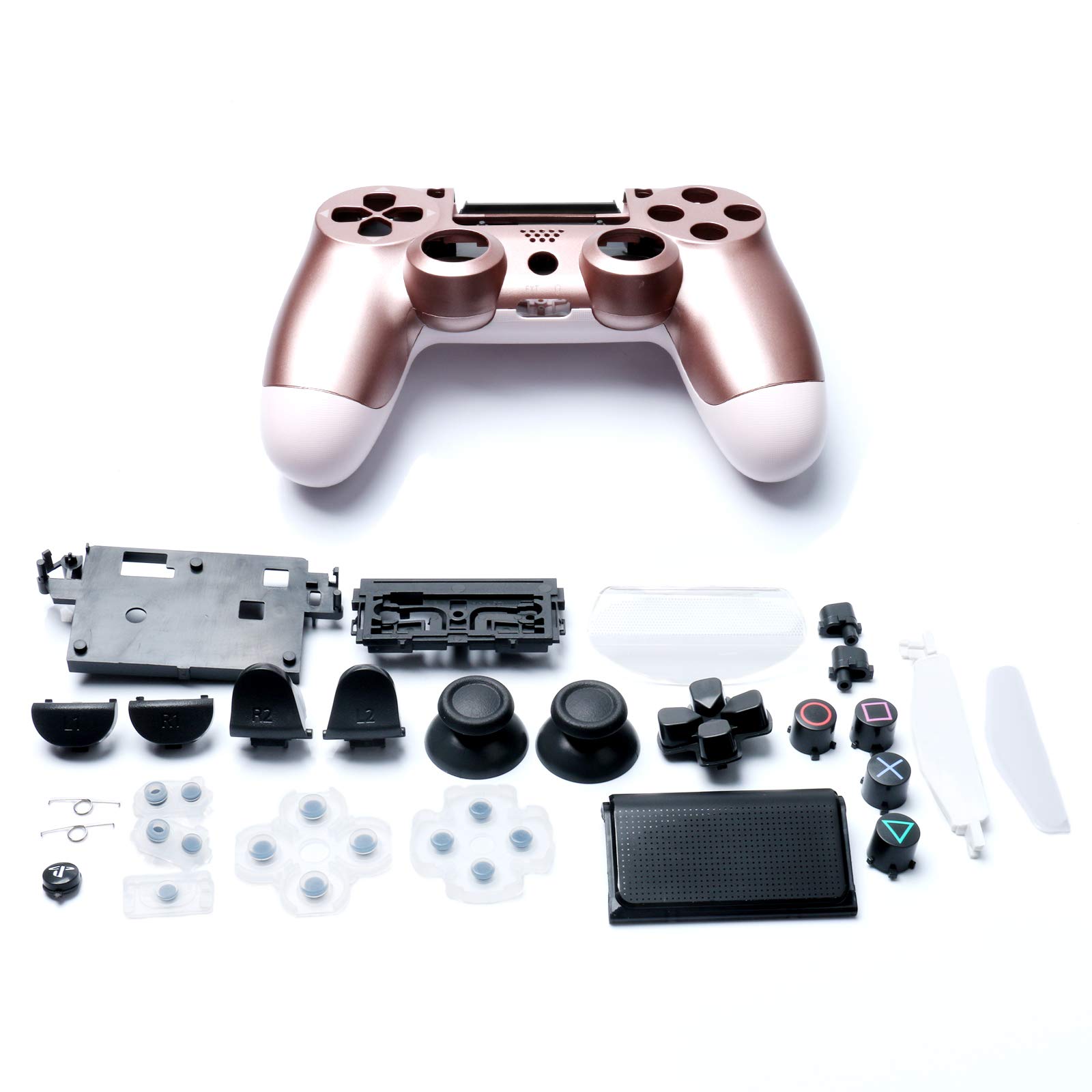 Controller Skins Rose Gold Ps4 Controller Game Huayuwa Plastic