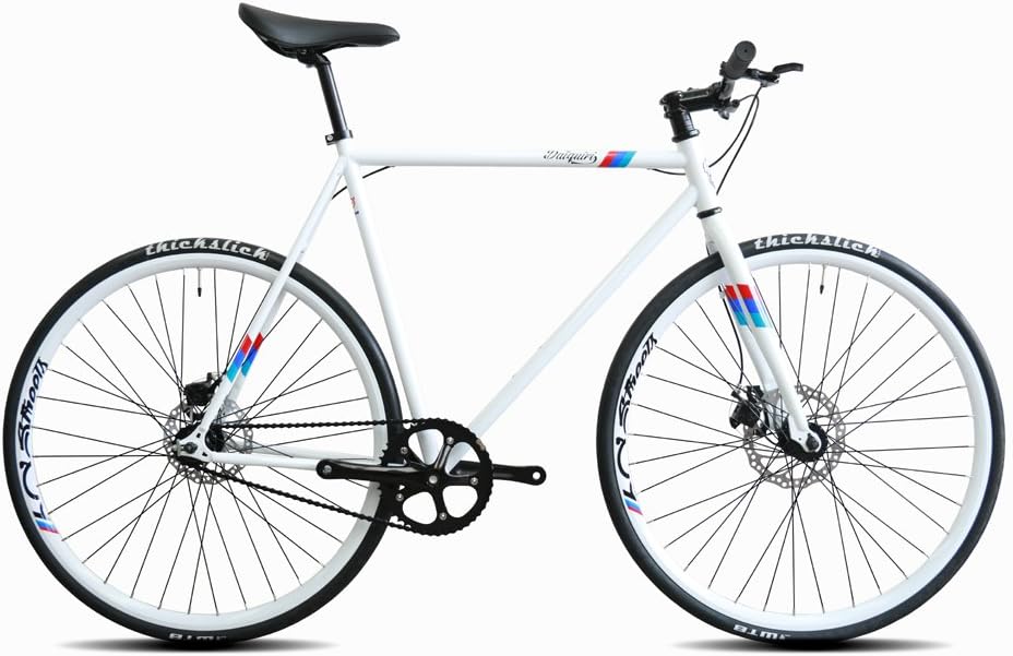 Daiquiri 700c Fixie Bike Urban Track Single Speed Road Bike Fixed Gear Commuter Bicycle C8 D