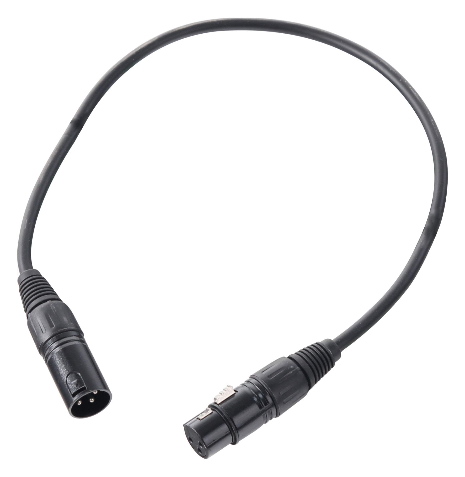 Pronomic Stage XFXM-0.5 Microphone Cable XLR 0.5 m Black