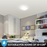 SUNZOS LED Ceiling Light 24W Daylight 6500K 2160LM Flush Mount 10-15m2 view 7