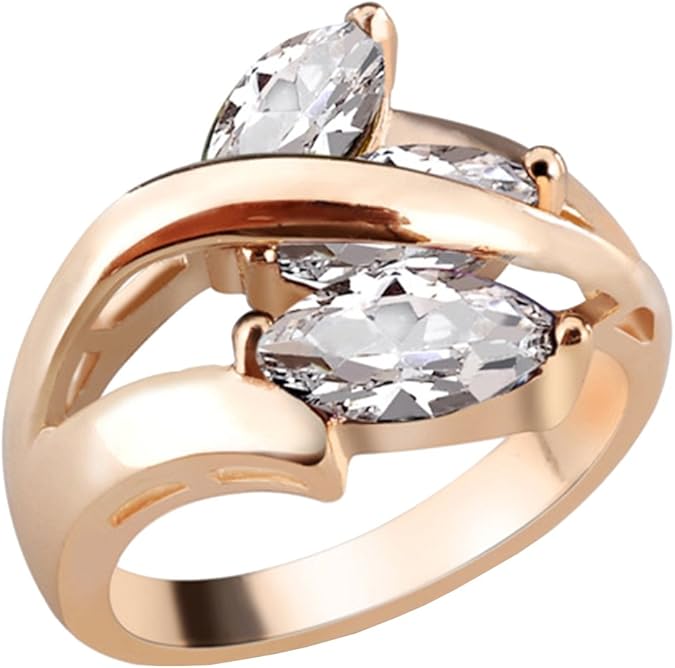 Generic Women's Gold Anniversary Ring Size 11 Color Gold Amazon.co.uk