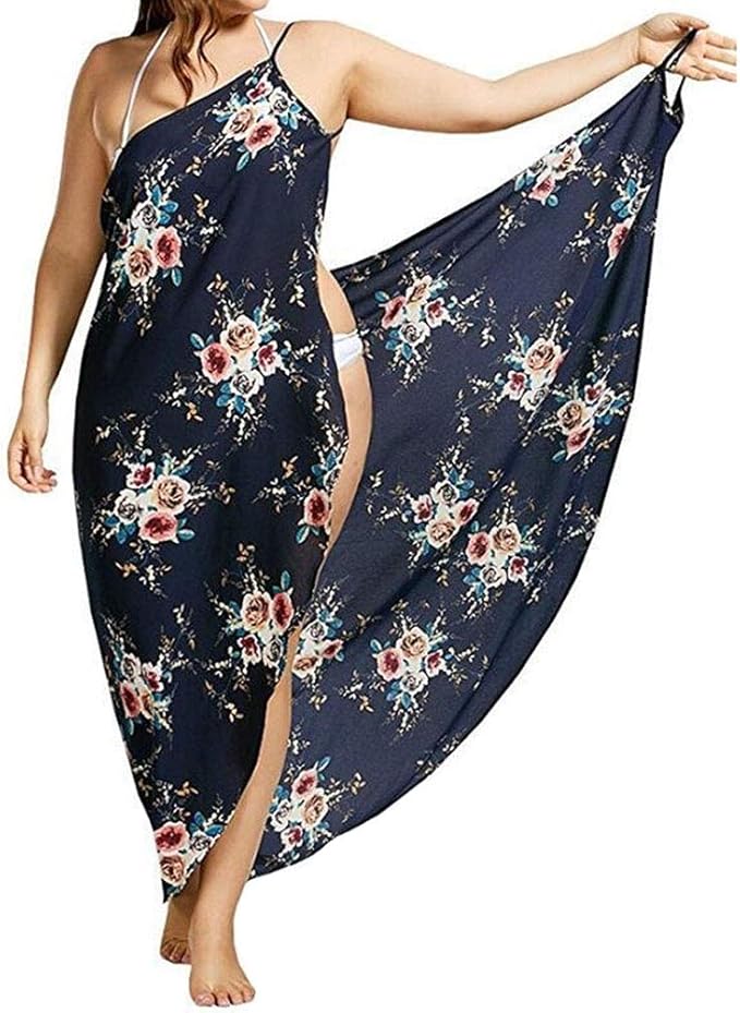 wrap around cover up dress