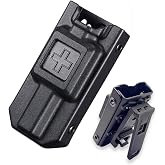 BESWON Tourniquet Holder with Upgraded Clip, Tactical Tourniquet Holster | TQ Holder for C-A-T Gen 7 and Older, Tourniquet Case Molle Pouch for Duty Belt Vest, Quick Access, Police Gear Accessories