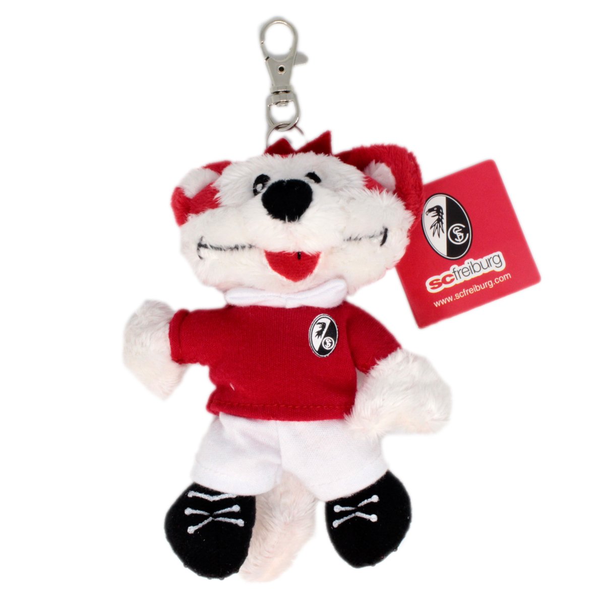 Sport Club Freiburg e.V. Plush Füchsle 13 cm + eFuture's nice Keyring