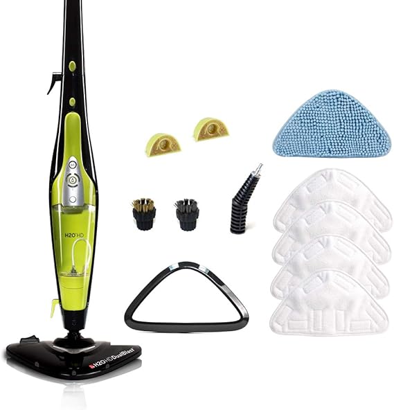 H2O HD Premium Steam Mop & Handheld Cleaner Multi Purpose, Allin