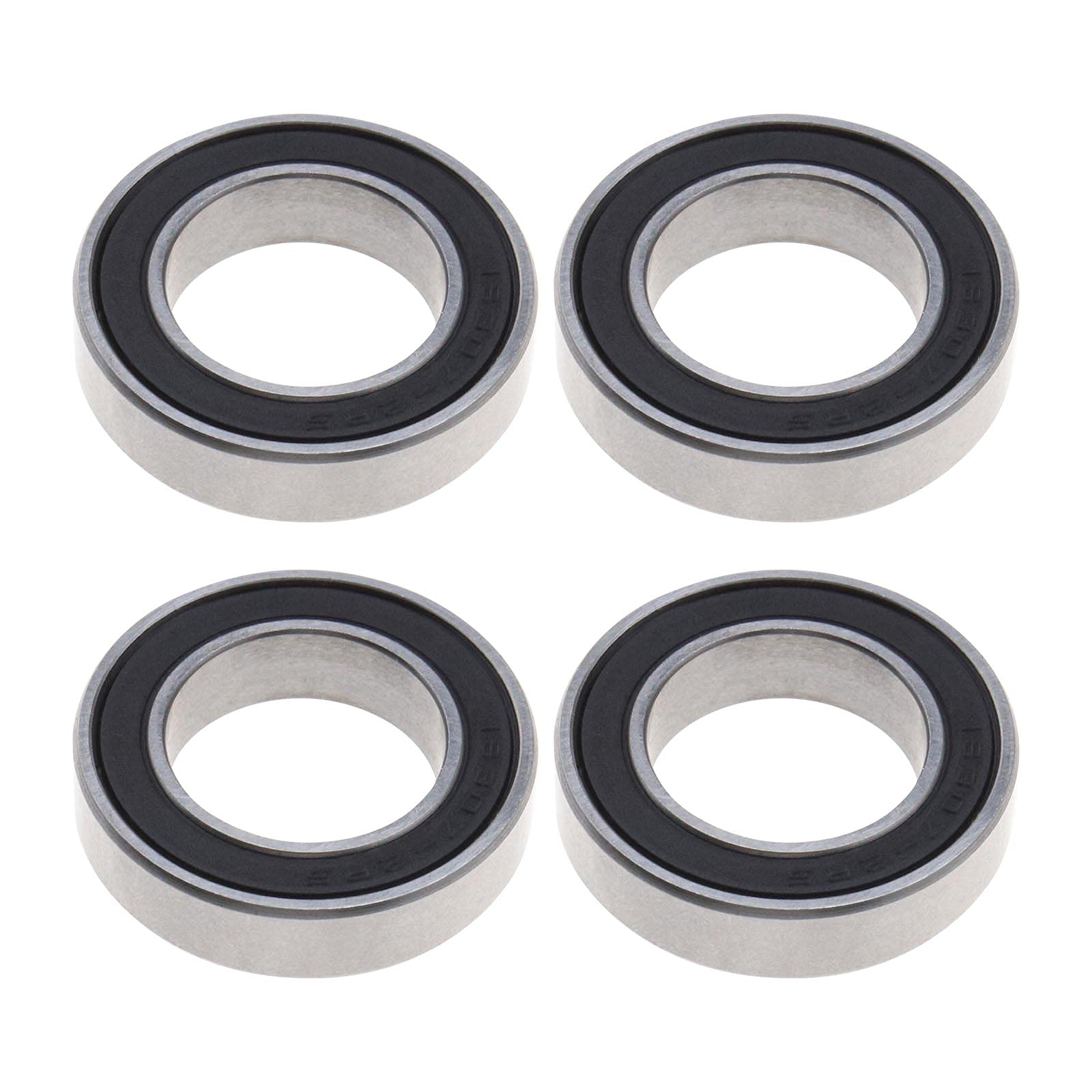 EMSea MR18307-2RS 18x30x7mm Bicycle Wheel Hub Bearings 18307-LBLU Steel Bearings 4pcs