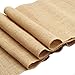 SKEMIX 2 Pack Burplap Table Runners,12 X 108 Inches,Natural Jute Hessian Table Runner,Perfect For Rustic Party & Events