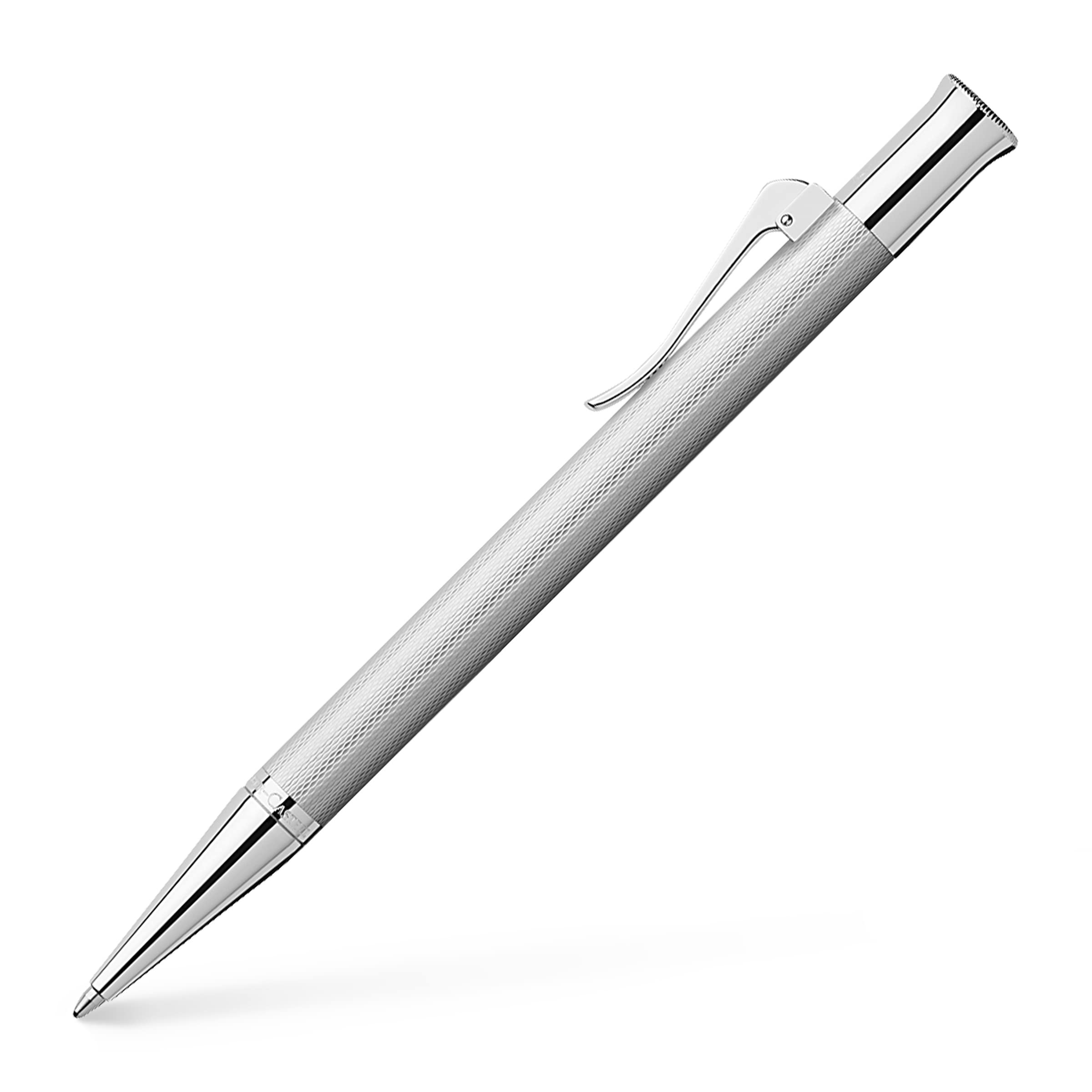Graf von Faber-Castell Guilloche Ballpoint Pen - Rhodium — image 1