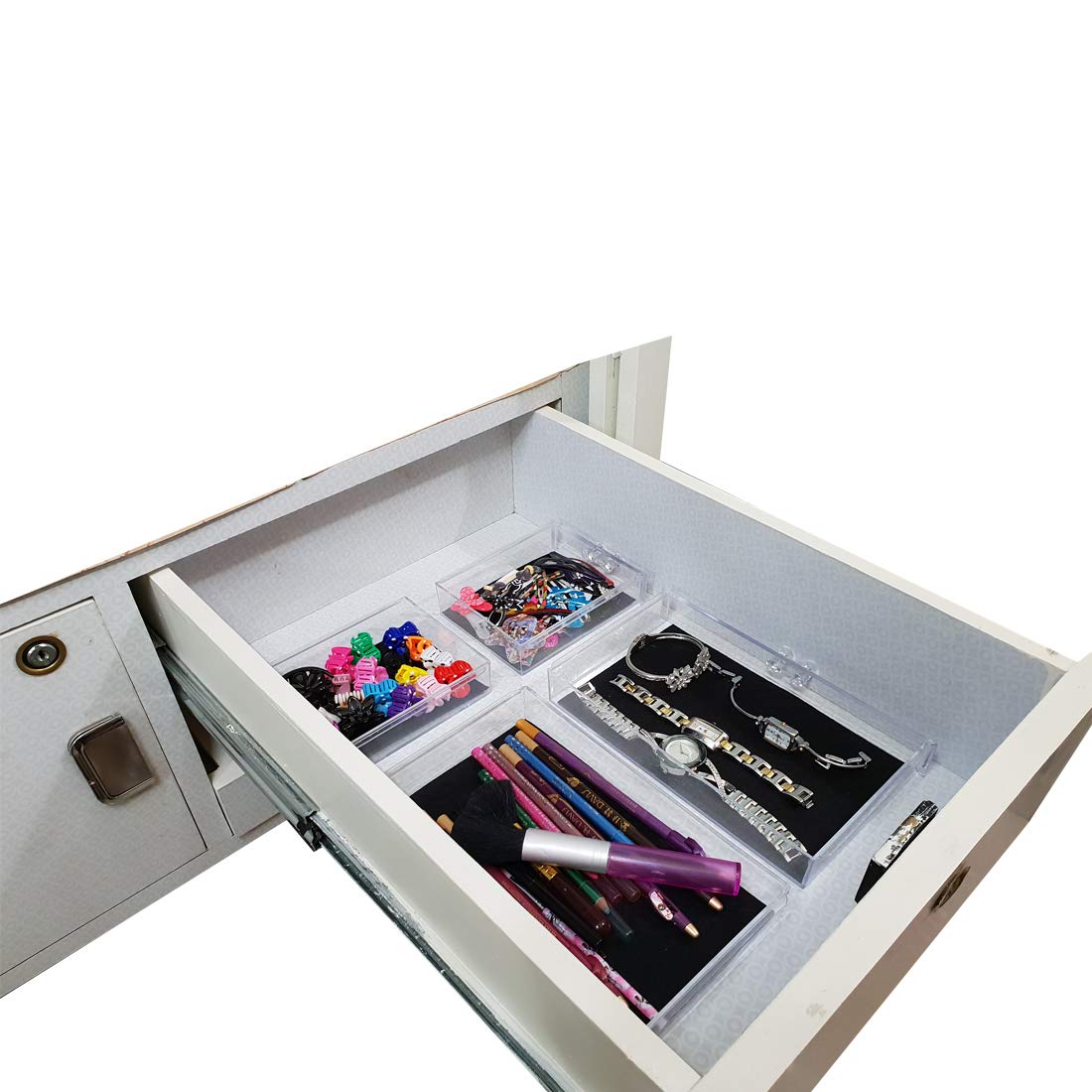 Inditradition Drawer Organizer Dividers Closet Storage Box