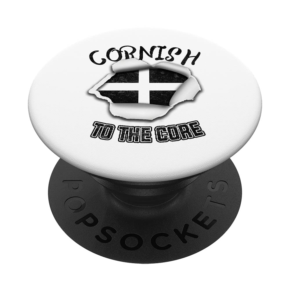 Cornwall To The Core Proud Cornish Flag Proud to be Cornish PopSockets Swappable PopGrip