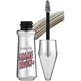 Benefit Gimme Brow Volumizing Fiber Gel, Warm Deep Brown #4, Mini, 0.03 oz