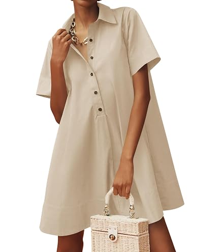 small dream factory a line dress English Women's A-line Short Sleeve Shirt Dress, Blue Stripe, S at Amazon Women's Clothing store DENI have for your childs Waist:28 Zelda Slip Dress -