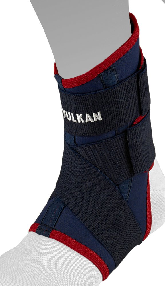 Vulkan Classic Ankle Brace, Right, Large, Ankle Support for Rolled Ankles, Sprains, and Strains, Compression Sleeve for Athletes and Exercising, Stabiliser for Achilles Injuries and Plantar Fasciitis