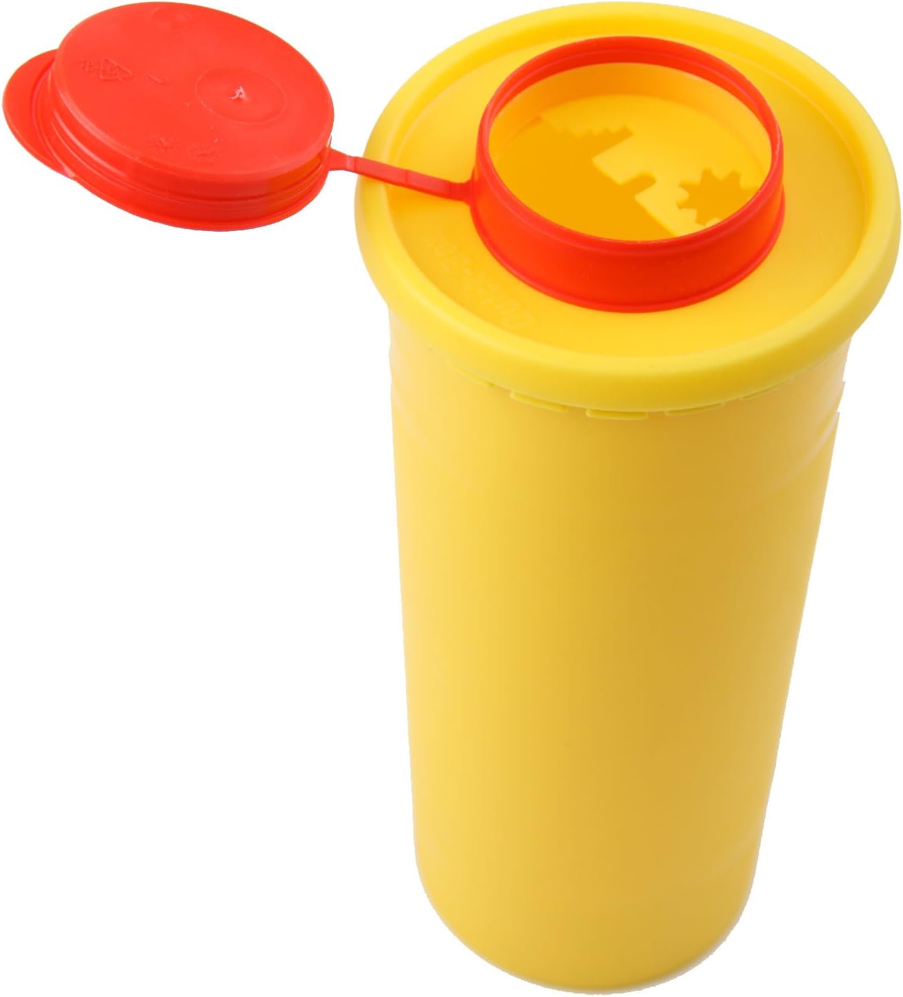 Quickbox Disposal Beaker for Sharps 1 L Yellow
