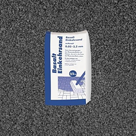 Basalt Einkehrsand 25 kg Sack