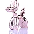 XIAOMAGG Balloon Dog Sculpture Modern Home Decor Collectible Figurines Funky Statues for Bedroom Trendy Animal Decor for Coffee Table Living Room Decor