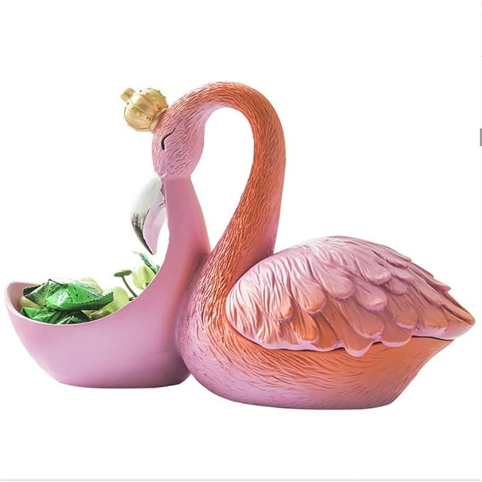 tobbrt Cerámica Decorativas Puerta De Flamingo Arreglos De La Placa