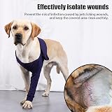 DONGKER Anti-Lick Protect Sleeve for Dogs Front Leg Recovery XL view 4