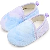 Scurtain Unisex Big Kids Little Kids Slippers Socks Artificial Woolen Slippers with Non-slip Rubber Sole for Big Boys Girls Little Boys Girls