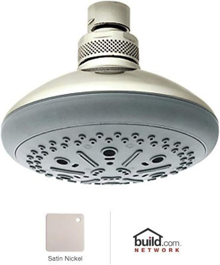 Rohl I00181STN Ocean4 MultiFunction Shower Head, Satin Nickel Shower