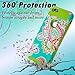 iPhone 6 Case,iPhone 6s Case,AnnBay Shock Absorption High Impact Hard Hybrid Modern Slim Dual Layer Heavy Duty Case Armor Cover Case with Totem Flower Pattern for iPhone 6/6s(Green)