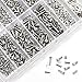 Stainless Steel Glasses Screws, Eyeglass Sunglass Screws Repair Kit, Small Tiny Screws Nut Washer Assortment,for Spectacles Watch(1000 Pcs)