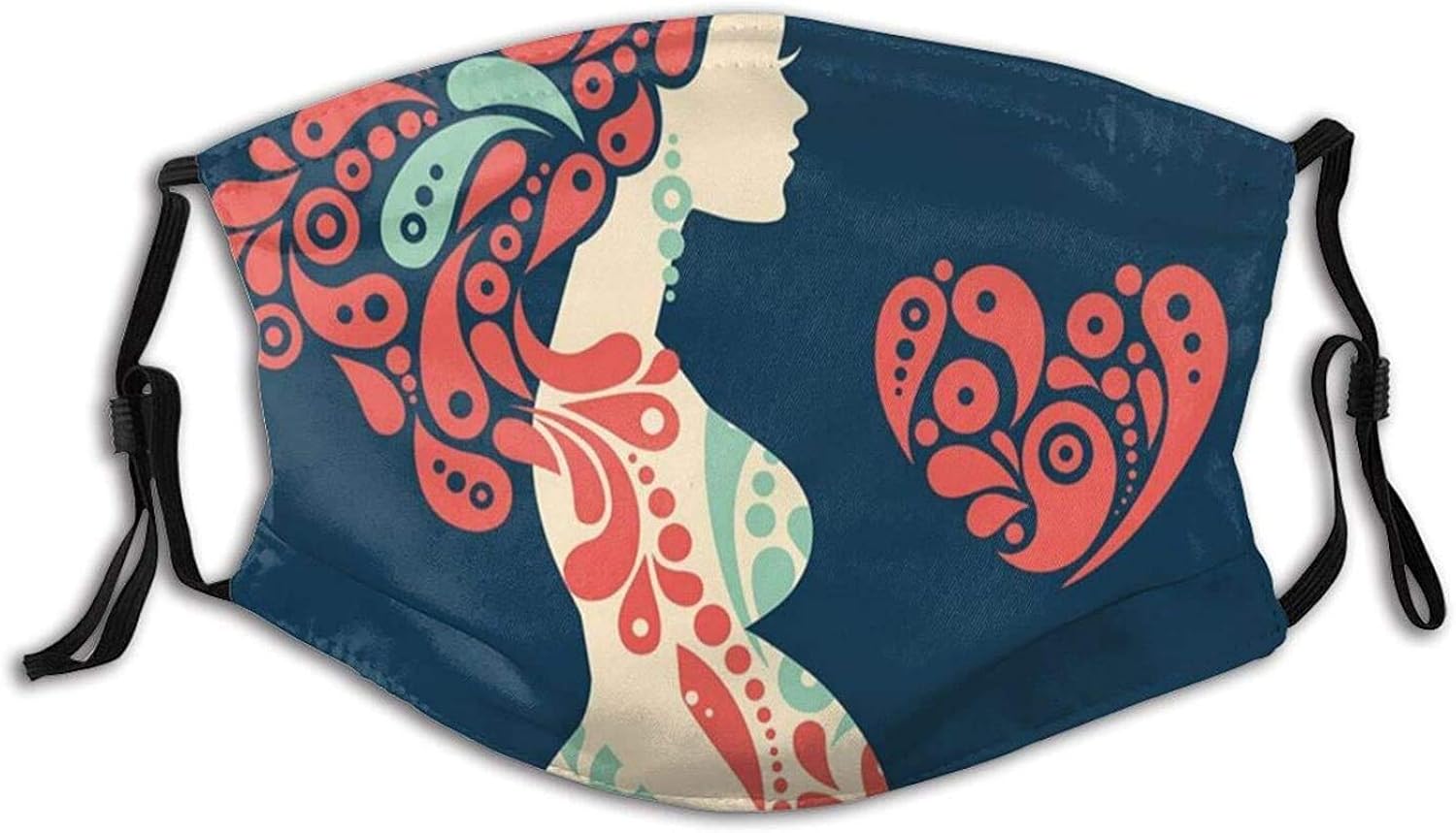 Comfortable Windproof mask，Motherhood Theme Pregnant Woman