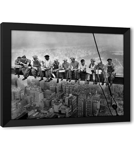 Amazon.com: Lunch Atop A Skyscraper New York 1932 Iconic Photo