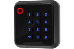 UHPPOTE 125KHz Wiegand 26/34 RFID EM ID Card Reader Keypad Connect for Access Control Board