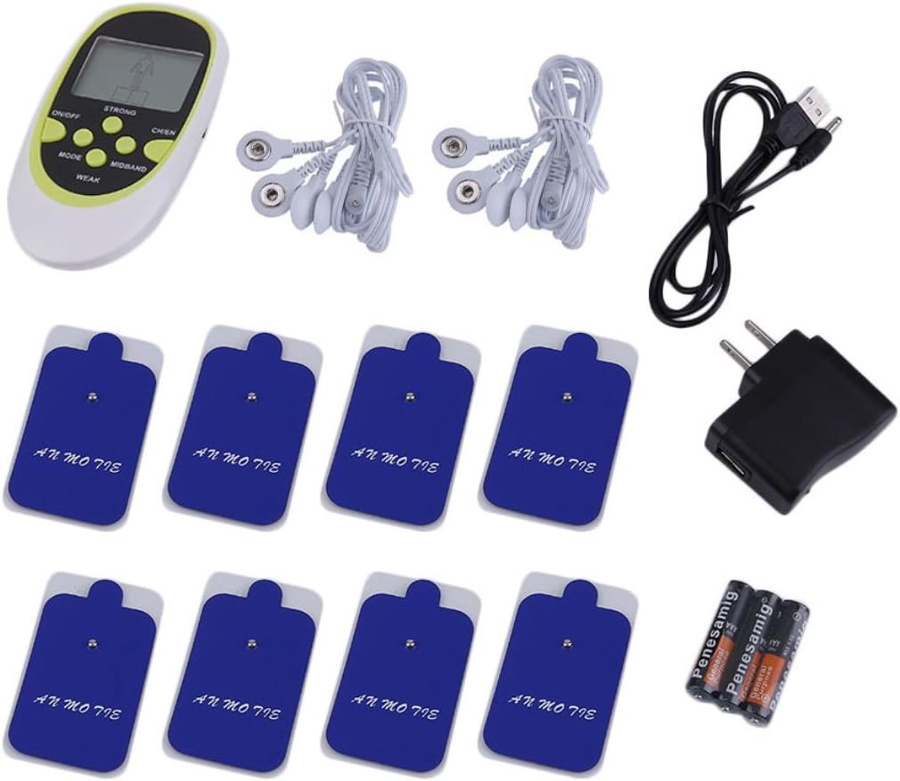 AGAM Digital Therapy Machine Full Body Pulse Muscle Relax Massage Dual Output (Acupuncture, Massage, Pain Relief)