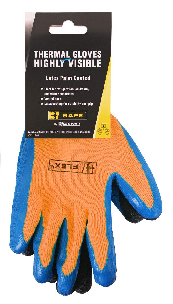 LATEX THERMO-STAR FULLY DIPPED GLOVE ORANGE 09