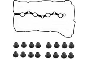 AUCERAMIC VS50869R Valve Cover Gasket Fit 2011-2014 Hyundai Sonata & 2010-2016 Kia Sportage, Santa Fe, Tucson, Sorento, Optim
