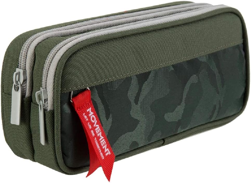 YONZONE Pencil Case Large Capacity Pencil Cases Big Pencil Bag Pouch for Boys Girls Portable Office Stationery Pen Storage Holder Supplies Adult Makeup Bag with 3 Compartments