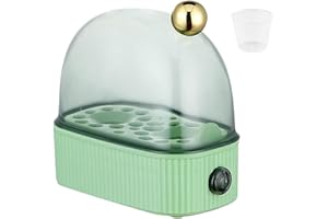 Hard Boiled Egg Maker, Egg Boiler with Timer, Electric Steamer for Hard Boiled Eggs, Detachable Kitchen Egg Cooker, Safe Usin