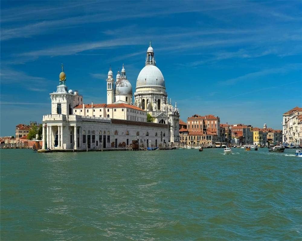 ygghj Paint By Numbers Kits Canvas Diy Acrylic Painting Italy Houses Temples Canvas Painting For Adults Beginner Frameless 30X40CM