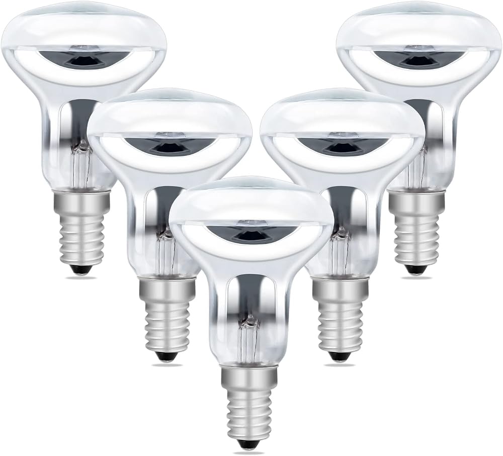 SCNNC R50 E14 Dimmable Spotlight Bulbs 350LM 2700K Pack of 5 AC220-240V