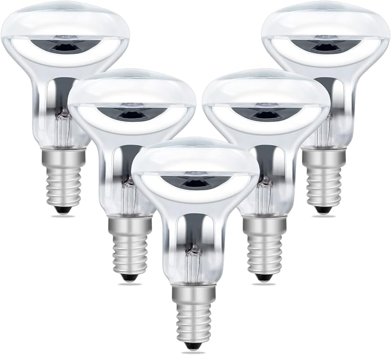 SCNNC R50 E14 Dimmable Spotlight Bulbs 350LM 2700K Pack of 5 AC220-240V
