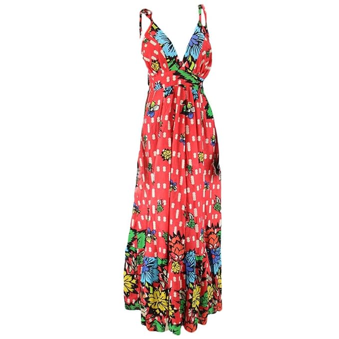 red gypsy dress