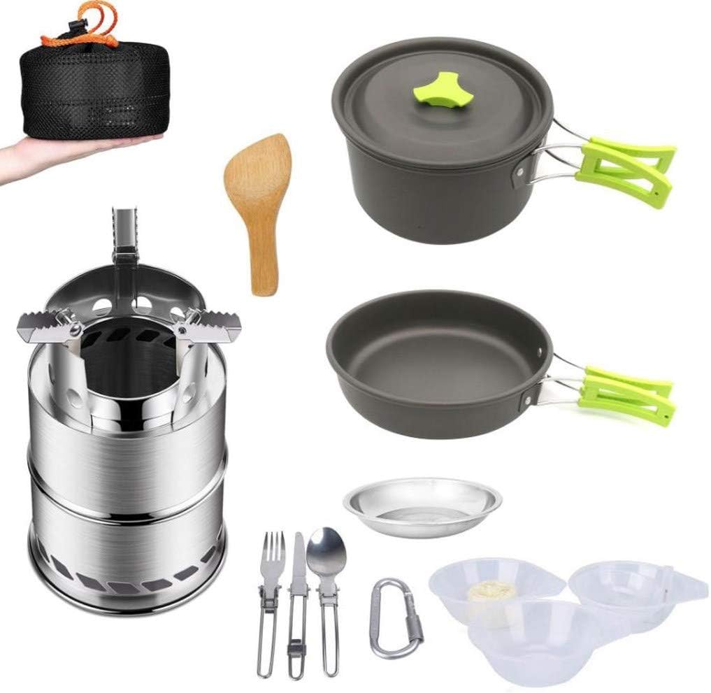 Utensilios Cocina Camping Kit Juego de utensilios de acampada ...