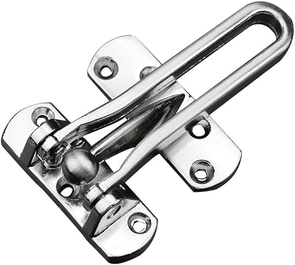 Vektenxi Door Bar Restrictor Front Door Swing Bar Security Door Guard