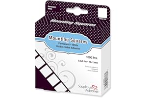 SCRAPBOOK ADHESIVES BY Équerre de fixation permanente Blanc 3 l