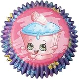 Shopkins 415-7116 50 Count Cupcake Liners, Assorted