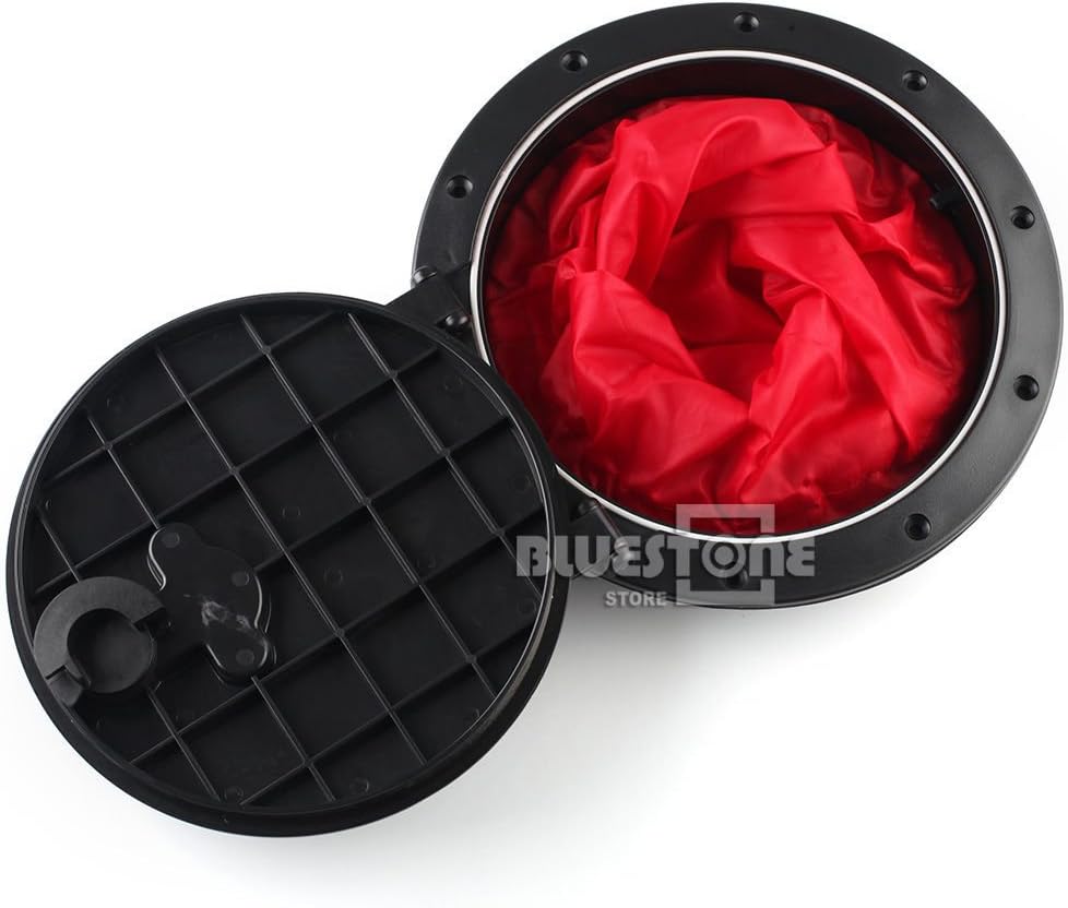Kayak 8 Hatch Bag Deck Plate with Storage Bag Hatch Cover Kit for Marine Boat Kayak Dinghy