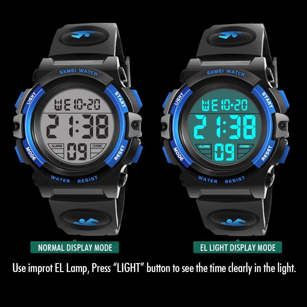 Kids Watch, ATOPDREAM Best Toys for 6-12 Years Old Boys for Digital Sport Waterproof Watch for 6-12 Year Boys Girls Teenage Kids Watches Great Birthday Xmas Present Idea for Boys: Watches