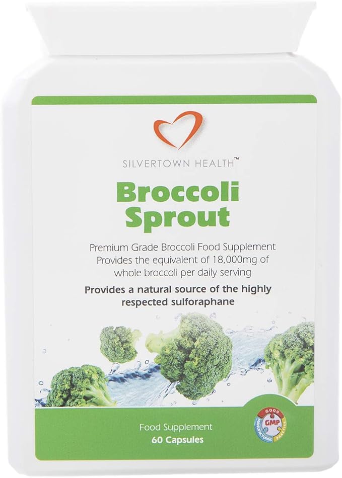 Silvertown Health Pure Broccoli Sprout 60 Capsules * Supplies per