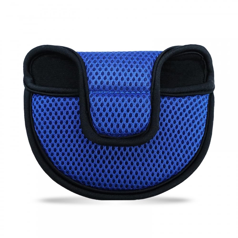 Golf Club Putter Covers,Nylon Golf Headcovers with Closure for Golf Putters Protection