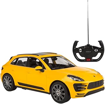 coche teledirigido amarillo